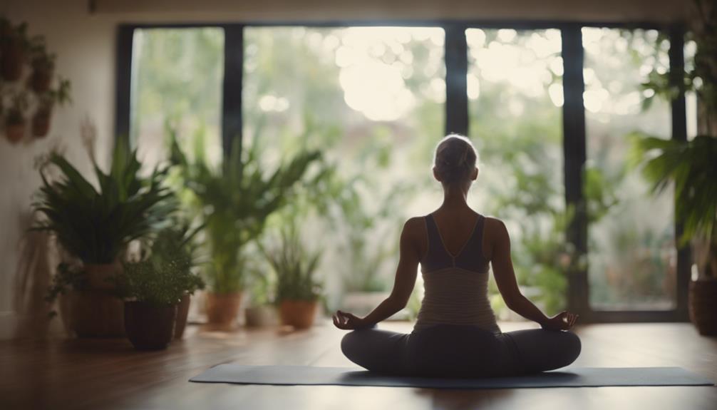 cultivating calmness in yoga